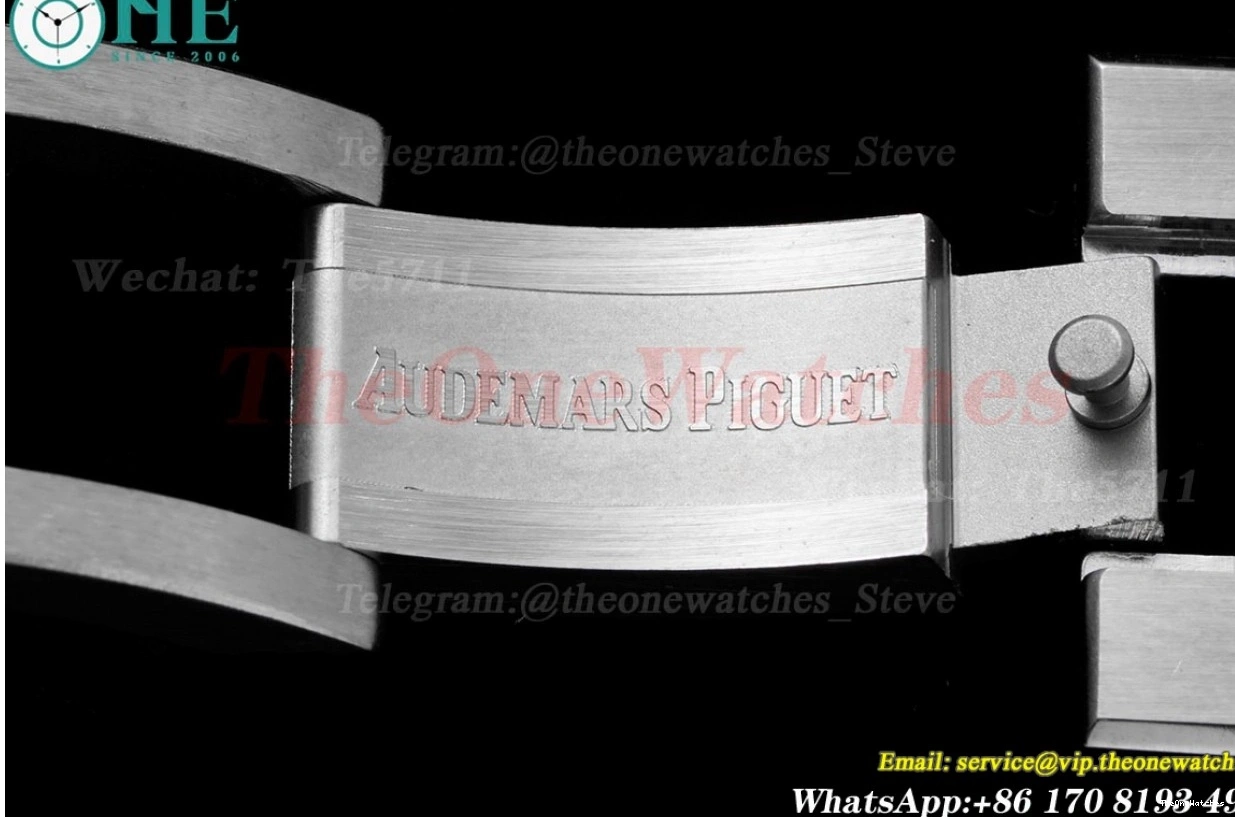 Oak RG 15400 Royal A3120 Textured White 41mm BF SS Dial 1218